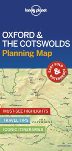 Title: Lonely Planet Oxford & the Cotswolds Planning Map 1, Author: Lonely Planet