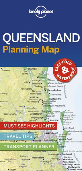 Lonely Planet Queensland Planning Map