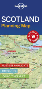 Free french phrasebook download Lonely Planet Scotland Planning Map 9781788686051 by Lonely Planet