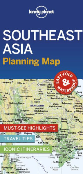 Lonely Planet Southeast Asia Planning Map