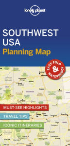 Title: Lonely Planet Southwest USA Planning Map, Author: Lonely Planet