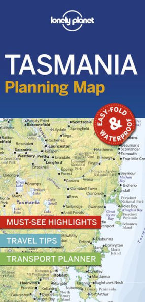 Lonely Planet Tasmania Planning Map 1