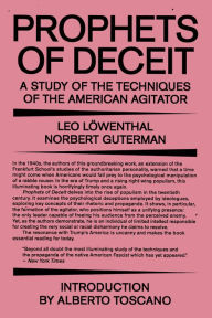 Book download free pdf Prophets of Deceit: A Study of the Techniques of the American Agitator (English Edition) FB2 RTF DJVU by Leo Lowenthal, Norbert Guterman, Alberto Toscano, Max Horkheimer, Herbert Marcuse