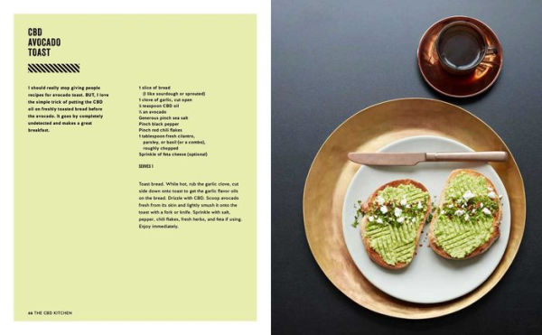 the CBD Kitchen: Over 50 plant-based recipes for tonics, easy meals, treats & skincare made with goodness extracted from hemp