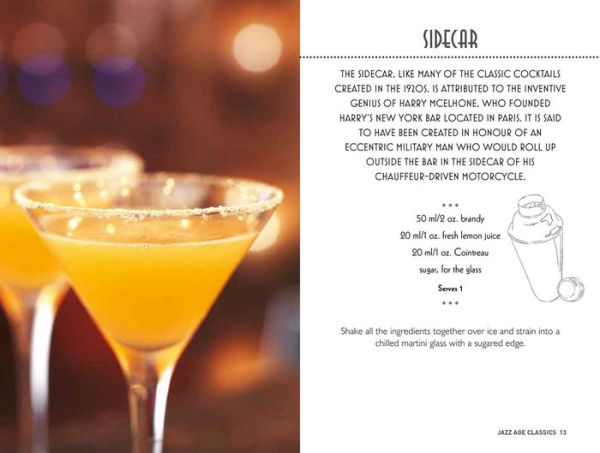 Gatsby Cocktails: Classic cocktails from the jazz age