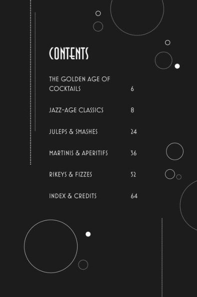 Gatsby Cocktails: Classic cocktails from the jazz age