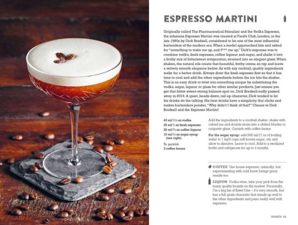 The Art & Craft of coffee Cocktails: Over 75 recipes for mixing and liquor