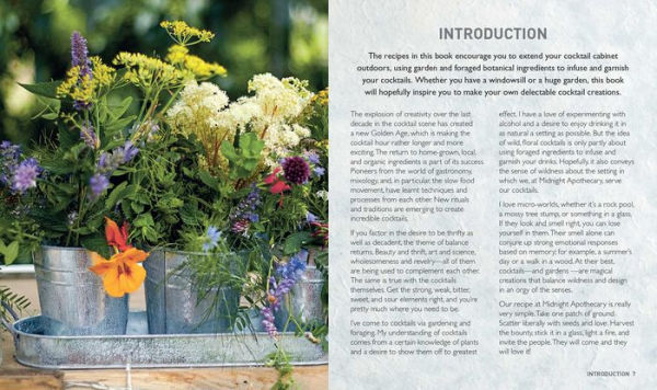 Wild Cocktails Deck: 50 recipe cards for drinks made using fruits, herbs & edible flowers