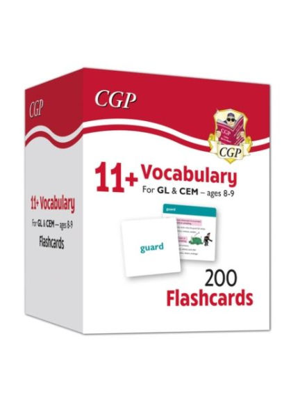 11+ Vocabulary Flashcards for Ages 9-10 - Pack 1