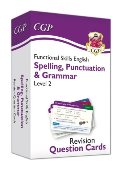 Functional Skills English Revision Question Cards: Spelling, Punctuation & Grammar - Level 2