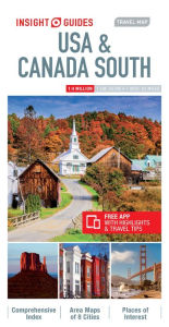 Title: Insight Guides Travel Map USA & Canada South (Insight Maps), Author: Insight Guides