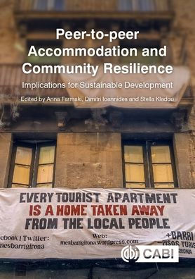 Peer-to-peer Accommodation and Community Resilience: Implications for Sustainable Development