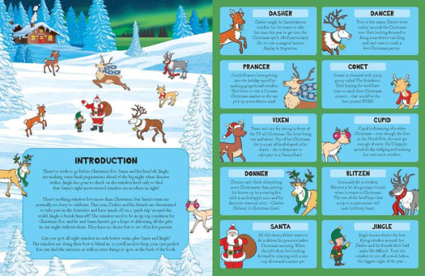 Where's Santa's Reindeer?: A Festive Search Book