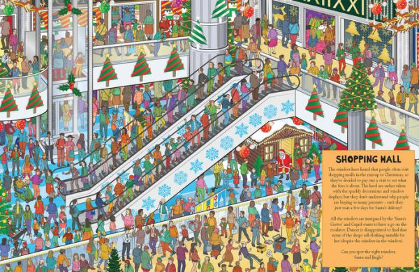 Where's Santa's Reindeer?: A Festive Search Book