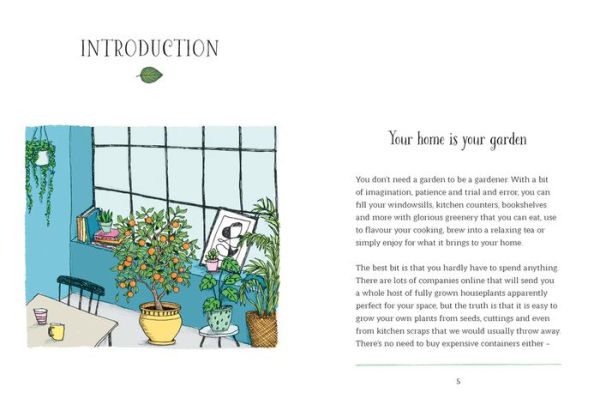 The Windowsill Gardener: 50 Easy-to-grow Plants to Transform Your Home