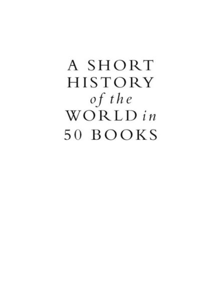 A Short History of the World 50 Books