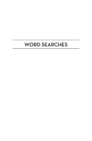 Perfect Pocket Puzzles: Word Searches