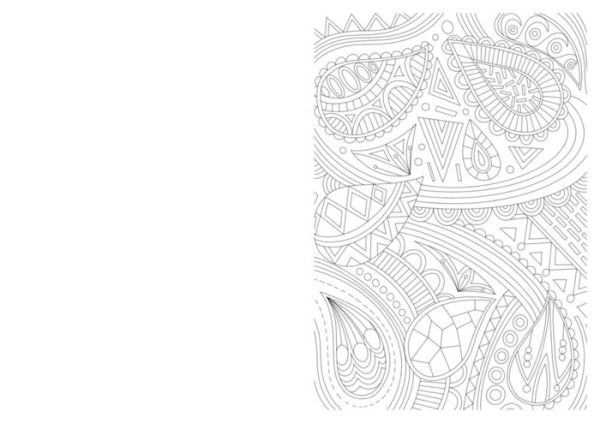 The Wellbeing Colouring Book: Calm