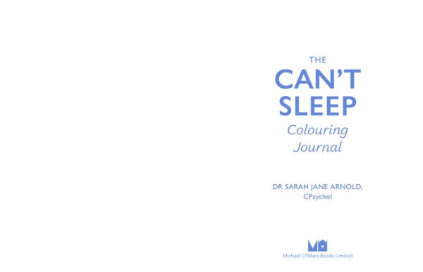 The Can't Sleep Colouring Journal