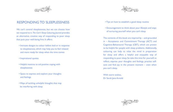 The Can't Sleep Colouring Journal