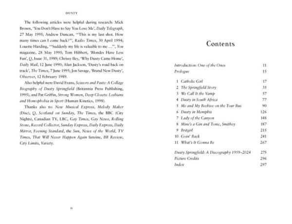 Dusty: The Classic Biography Revised and Updated