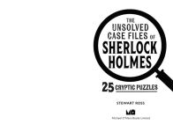 Alternative view 4 of The Unsolved Case Files of Sherlock Holmes: 25 Cryptic Puzzles