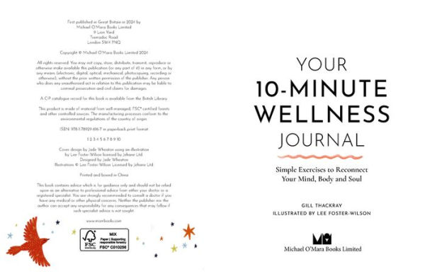 Your 10-Minute Wellness Journal: Simple Exercises to Reconnect Your Mind, Body and Soul