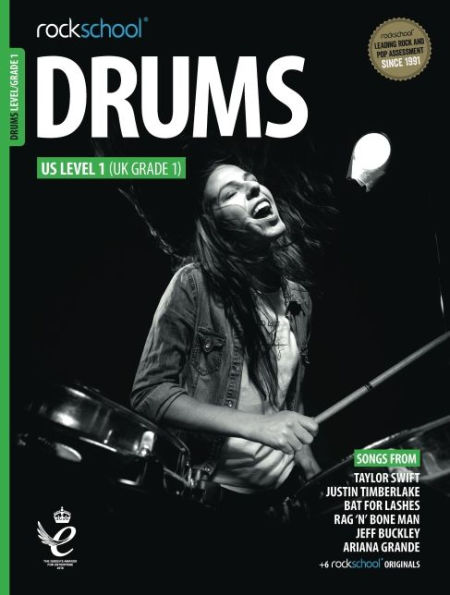 Rockschool Drums Grade 1 2018+ Book/Online Audio