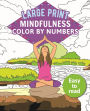 Mindfulness Color-by-Numbers Large Print