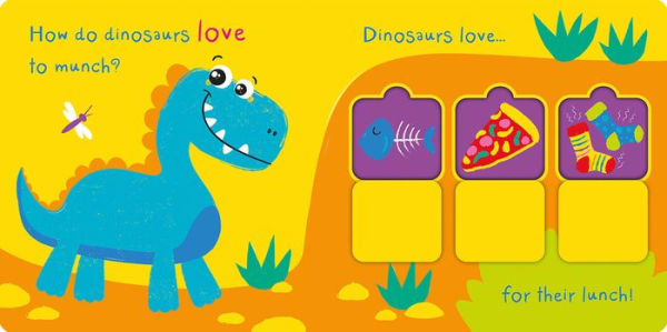 Dinosaurs LOVE Stinky Socks! - Lift the Flap