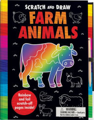 Scratch and Draw Farm Animals