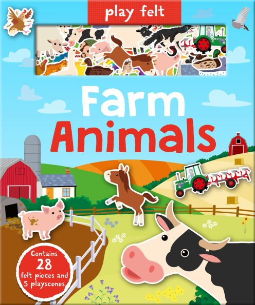 Play Felt Farm Animals