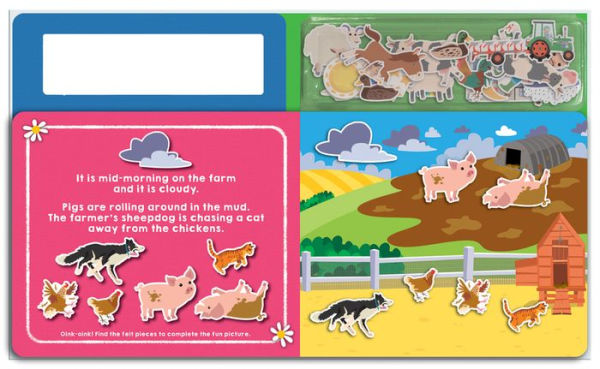 Play Felt Farm Animals