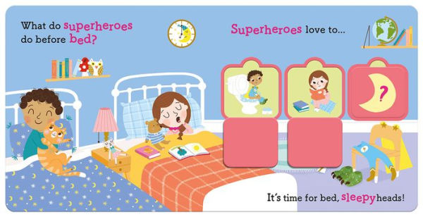 Superheroes LOVE Bedtime!