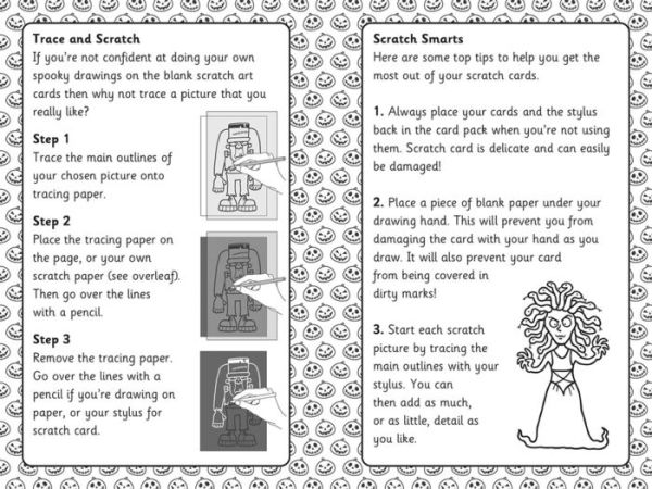 Scratch and Draw Halloween