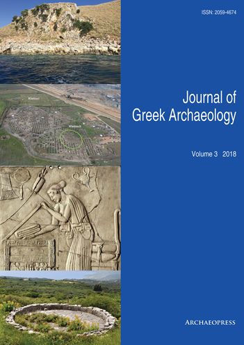 Journal of Greek Archaeology Volume 3 2018