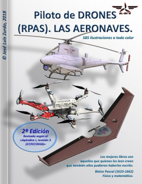 Piloto de DRONES (RPAS): Volumen I - Parte I. Las aeronaves.