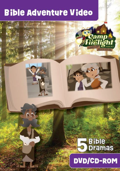 Vacation Bible School (Vbs) 2024 Camp Firelight Bible Adventure Video DVD/CD-ROM: A Summer Camp Adventure with God
