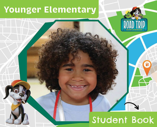 VBS 2025 Road Trip Younger Elementary Student Book (Grades 1-2) (Pkg of 6): On the Go with God
