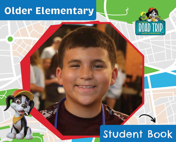 VBS 2025 Road Trip Older Elementary Student Book (Grades 3-6) (Pkg of 6): On the Go with God