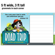 Title: VBS 2025 Road Trip Outdoor banner: On the Go with God, Author: Cokesbury