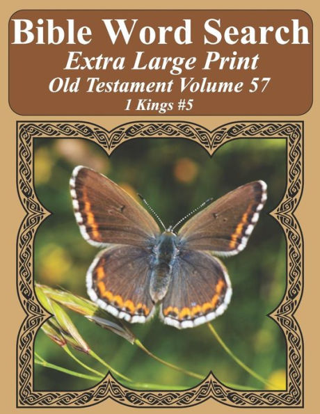 Bible Word Search Extra Large Print Old Testament Volume 57: 1 Kings #5