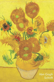 Title: Van Gogh Schrift: Zonnebloemen Trendy & Hip Notitieboek Ideaal Voor School, Studie, Recepten of Wachtwoorden, Author: Studio Landro
