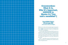 Alternative view 2 of Crosswordese: A Guide to the Weird and Wonderful Language of Crossword Puzzles