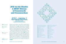Alternative view 3 of Crosswordese: A Guide to the Weird and Wonderful Language of Crossword Puzzles