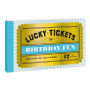 Lucky Tickets for Birthday Fun: 12 Gift Coupons