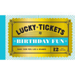 Alternative view 2 of Lucky Tickets for Birthday Fun: 12 Gift Coupons