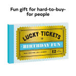 Alternative view 3 of Lucky Tickets for Birthday Fun: 12 Gift Coupons