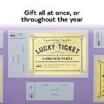 Alternative view 5 of Lucky Tickets for Birthday Fun: 12 Gift Coupons