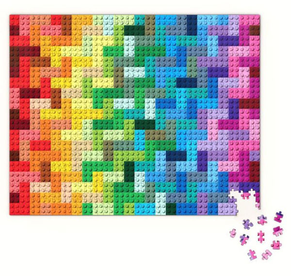 Lego Rainbow Bricks Puzzle